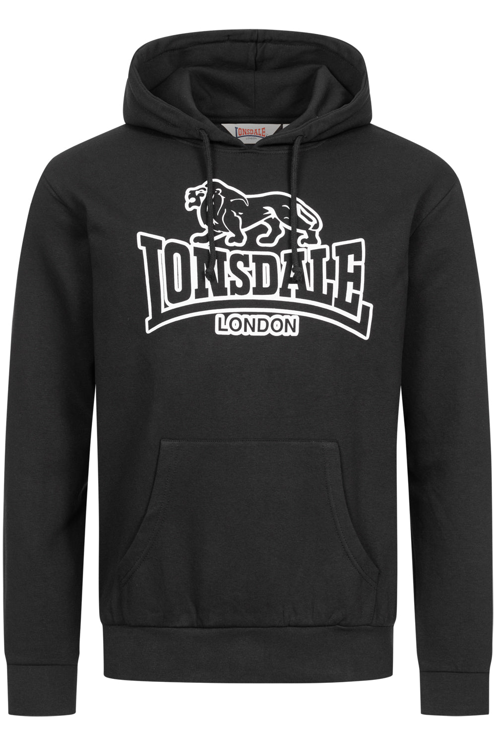 Lonsdale Hoodie Fochabers Black