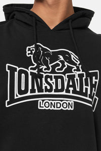 Lonsdale Hoodie Fochabers Black