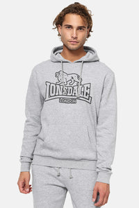 Lonsdale Hoodie Fochabers Grey