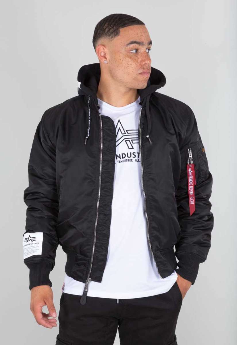 Alpha Industries MA-1 ZHP Bomberjacke Black