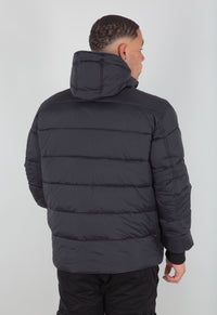 Alpha Industries Hooded Pufferjacke Alpha FD Black