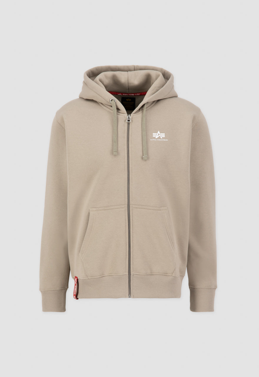 Alpha Industries Basic Zip Hoodie Vintage Sand