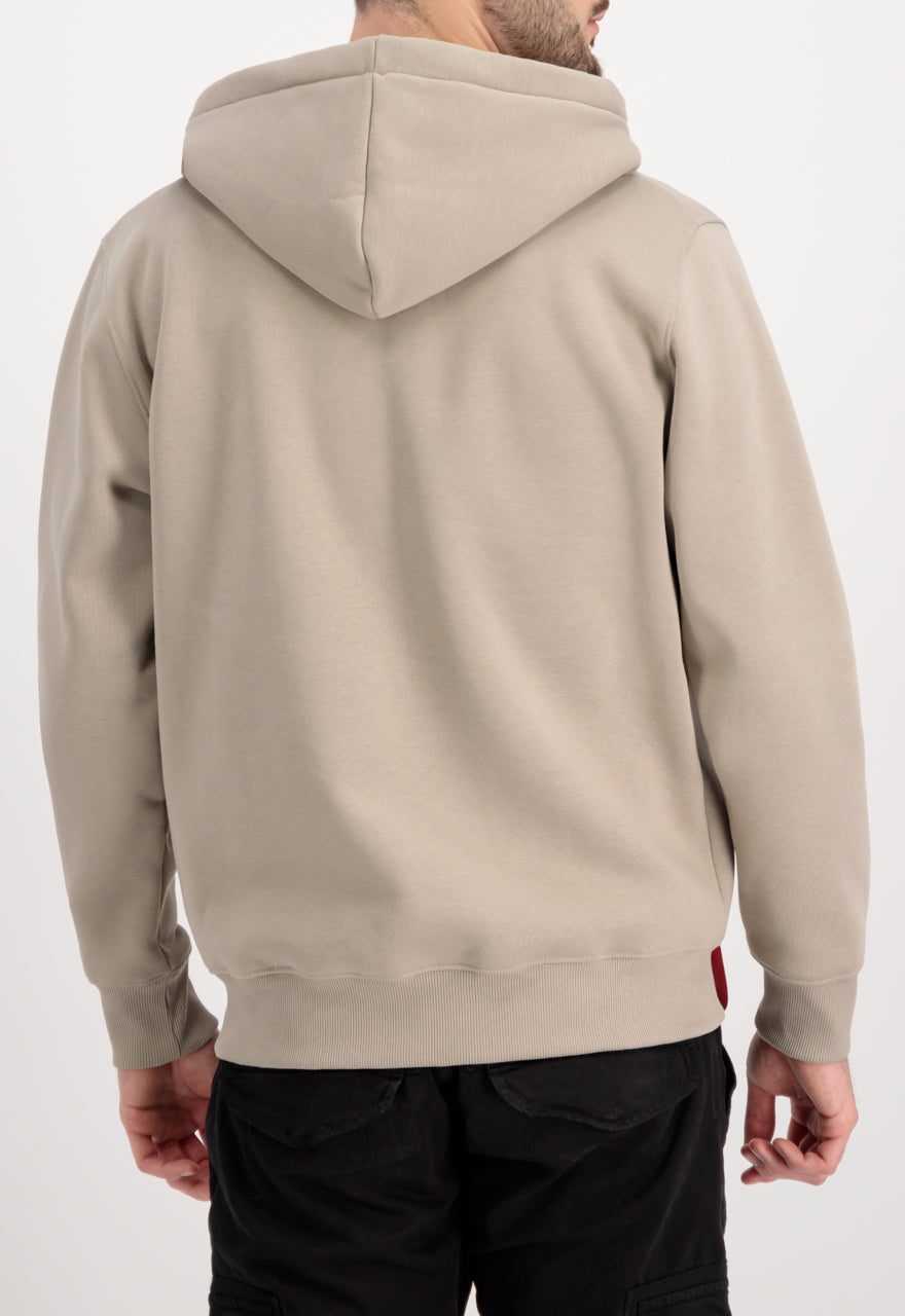 Alpha Industries Basic Zip Hoodie Vintage Sand