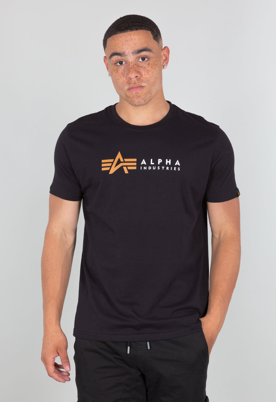 Alpha Industries Label T PP T-Shirt Black