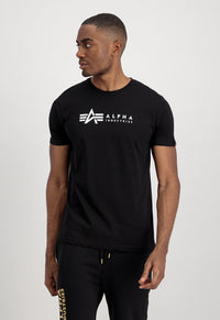 Alpha Industries Label T 2Pack T-Shirt Black