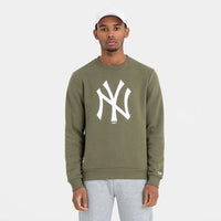 New Era Team New York Yankees Logo Hoodie Green