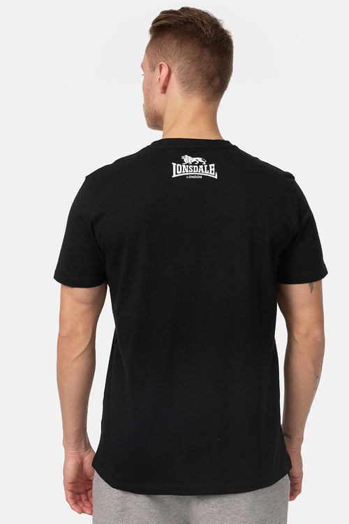 Lonsdale Logo T-Shirt Black