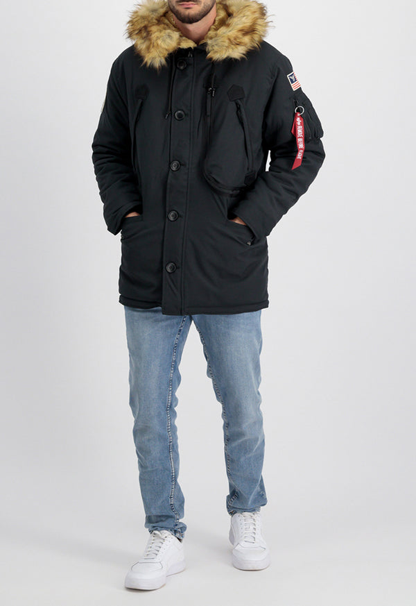 Alpha Industries Polar Winterjacke Black