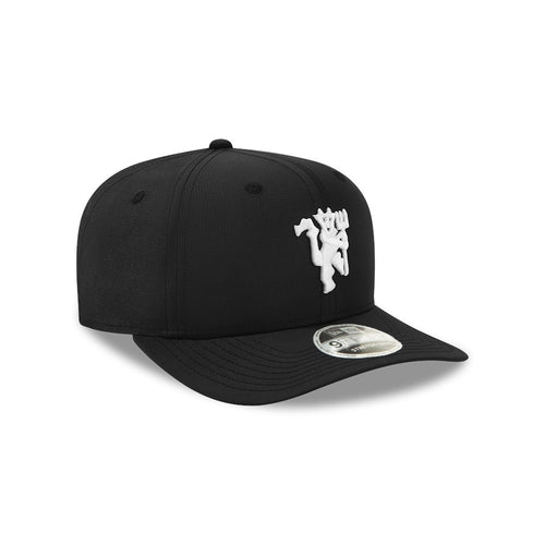 New Era Manchester United Ripstop 9FIFTY Stretch Snap Cap Black