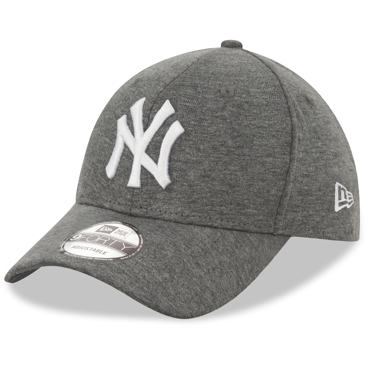 New Era New York Yankees Jersey 9FORTY Verstellbare Cap Dark Grey