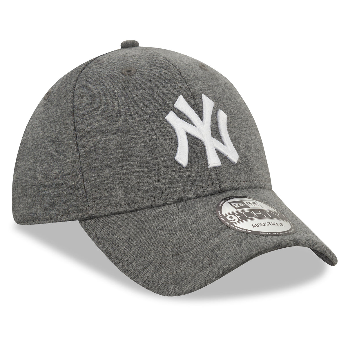 New Era New York Yankees Jersey 9FORTY Verstellbare Cap Dark Grey