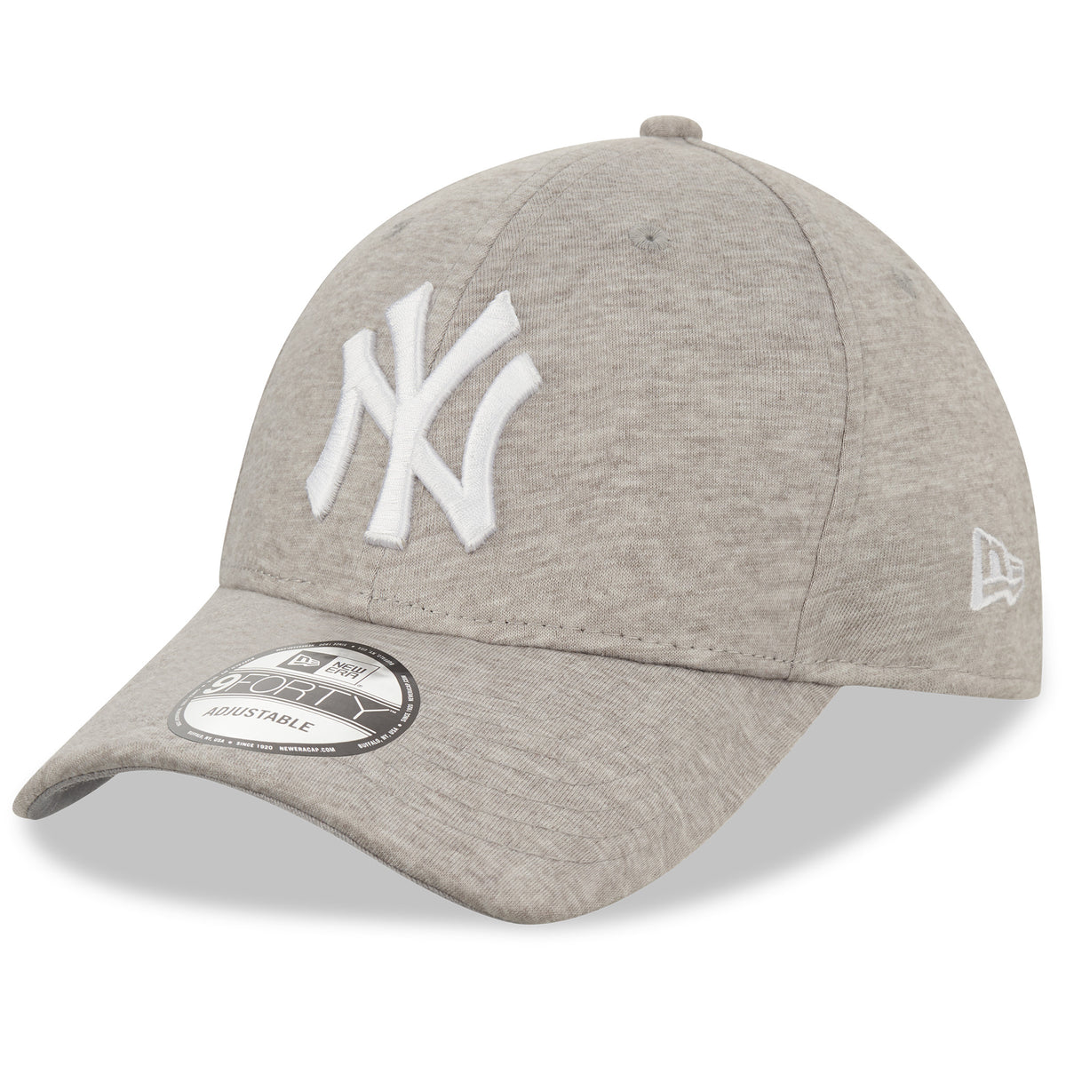 New Era New York Yankees Jersey 9FORTY Verstellbare Cap Grey