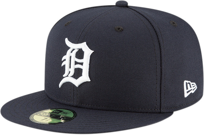 New Era Detroit Tigers Authentic On Field Home 59FIFTY Fitted Cap Blue