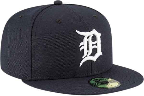 New Era Detroit Tigers Authentic On Field Home 59FIFTY Fitted Cap Blue