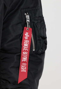 Alpha Industries MA-1 Hooded Arctic Bomberjacke Black