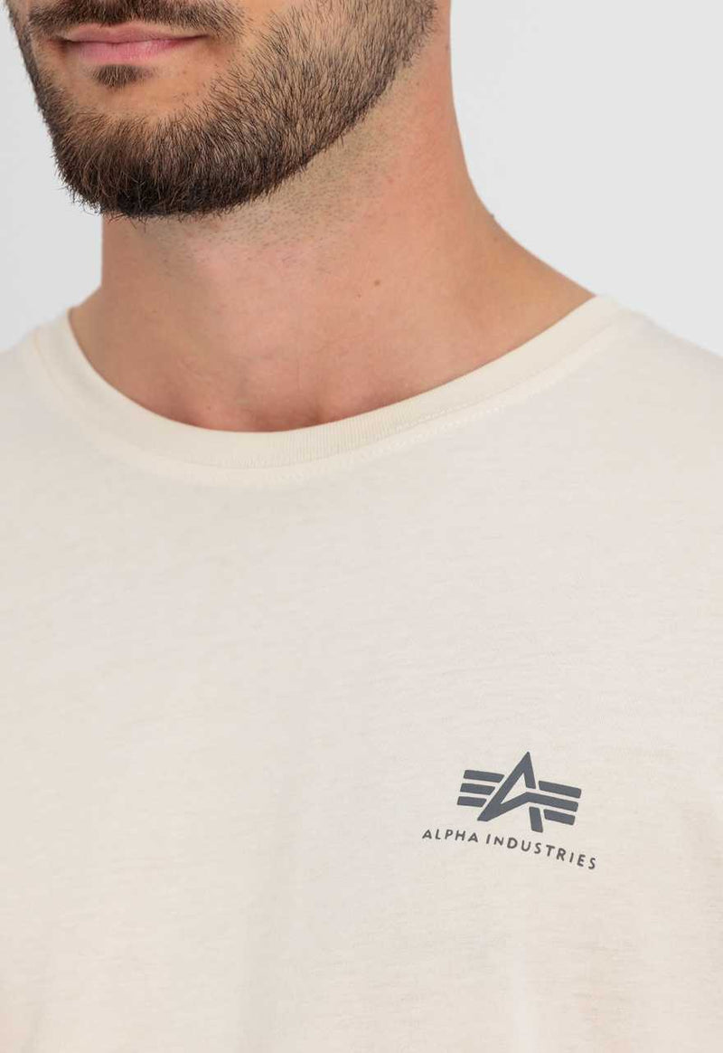 Alpha Industries Backprint T-Shirt Jet Stream White