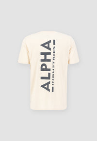 Alpha Industries Backprint T-Shirt Jet Stream White