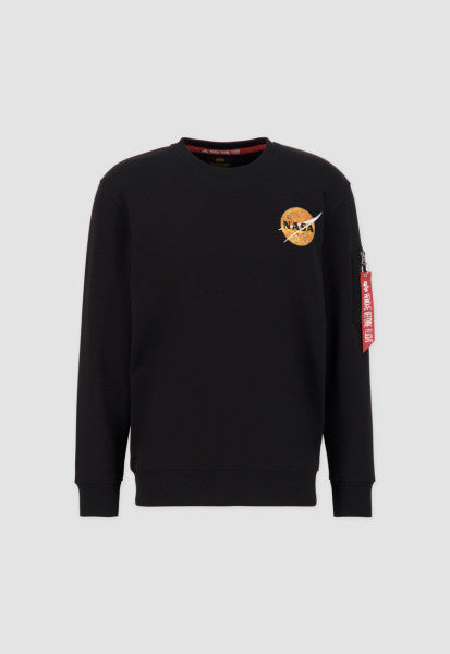 Alpha Industries Nasa Davinci Sweater Black