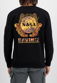Alpha Industries Nasa Davinci Sweater Black