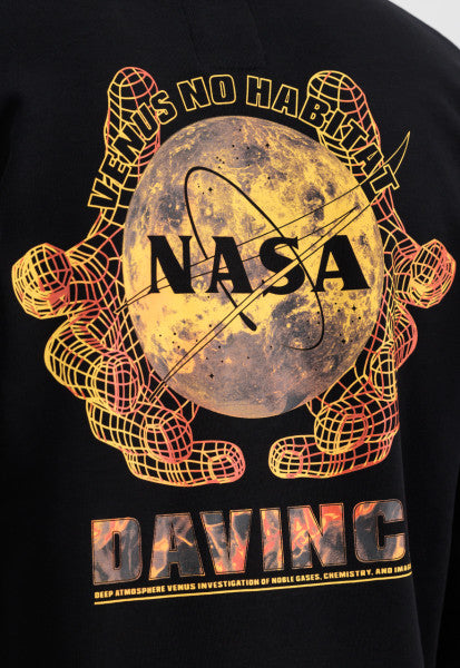 Alpha Industries Nasa Davinci Sweater Black