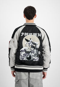 Alpha Industries Japan Warrior Souvenir Jacket Black