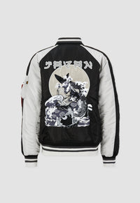 Alpha Industries Japan Warrior Souvenir Jacket Black