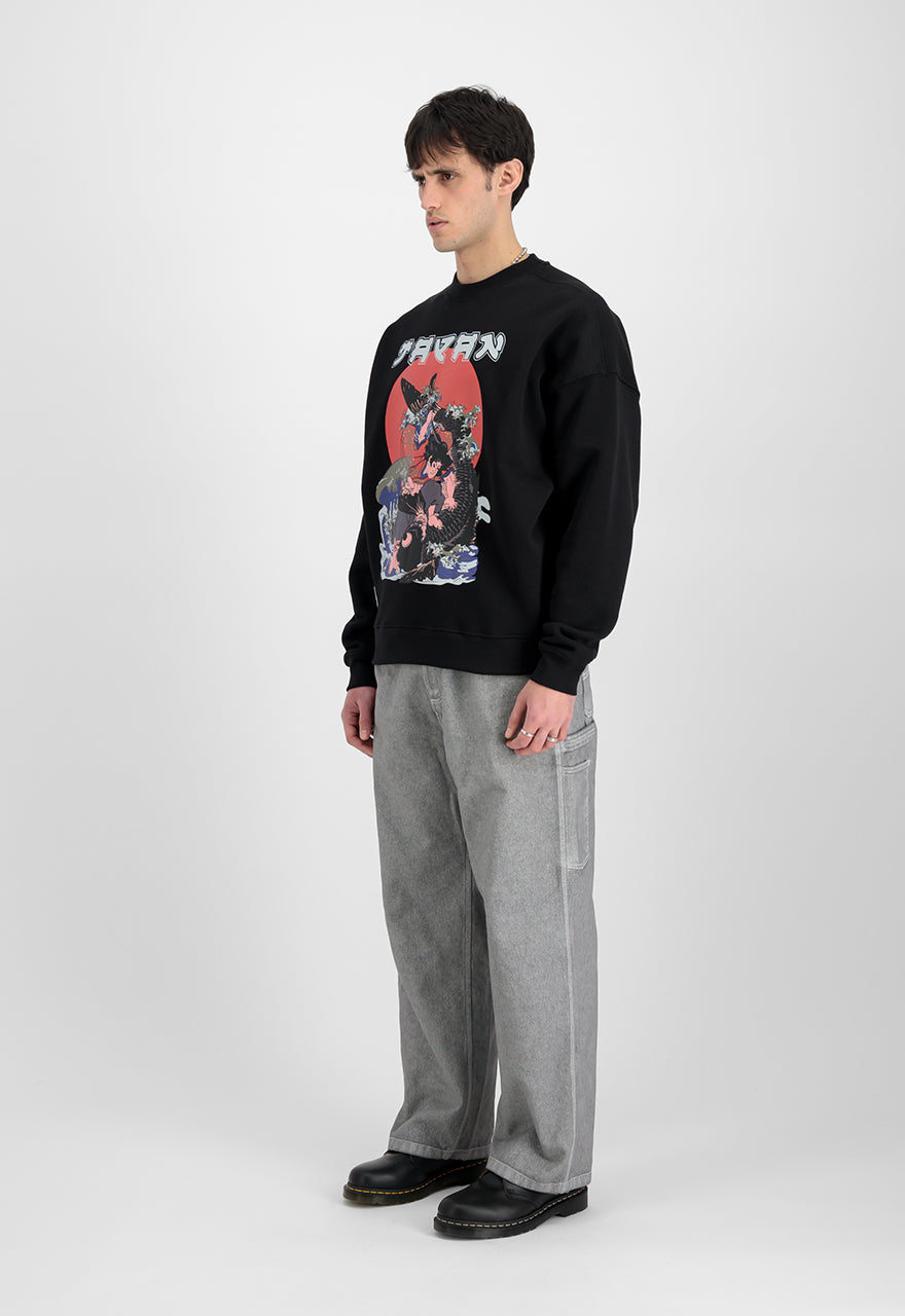 Alpha Industries Japan Warrior Sweater Black