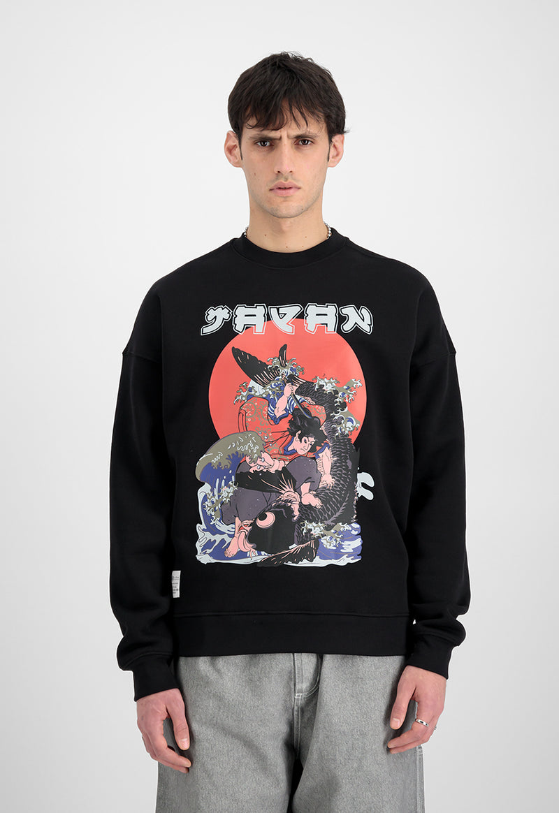 Alpha Industries Japan Warrior Sweater Black