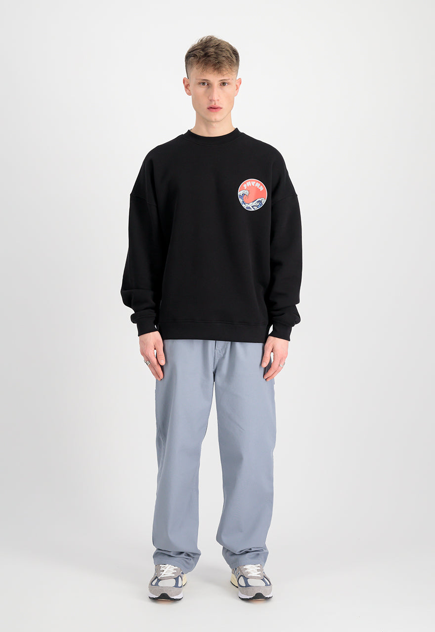 Alpha Industries Japan Wave Warrior Sweater Black