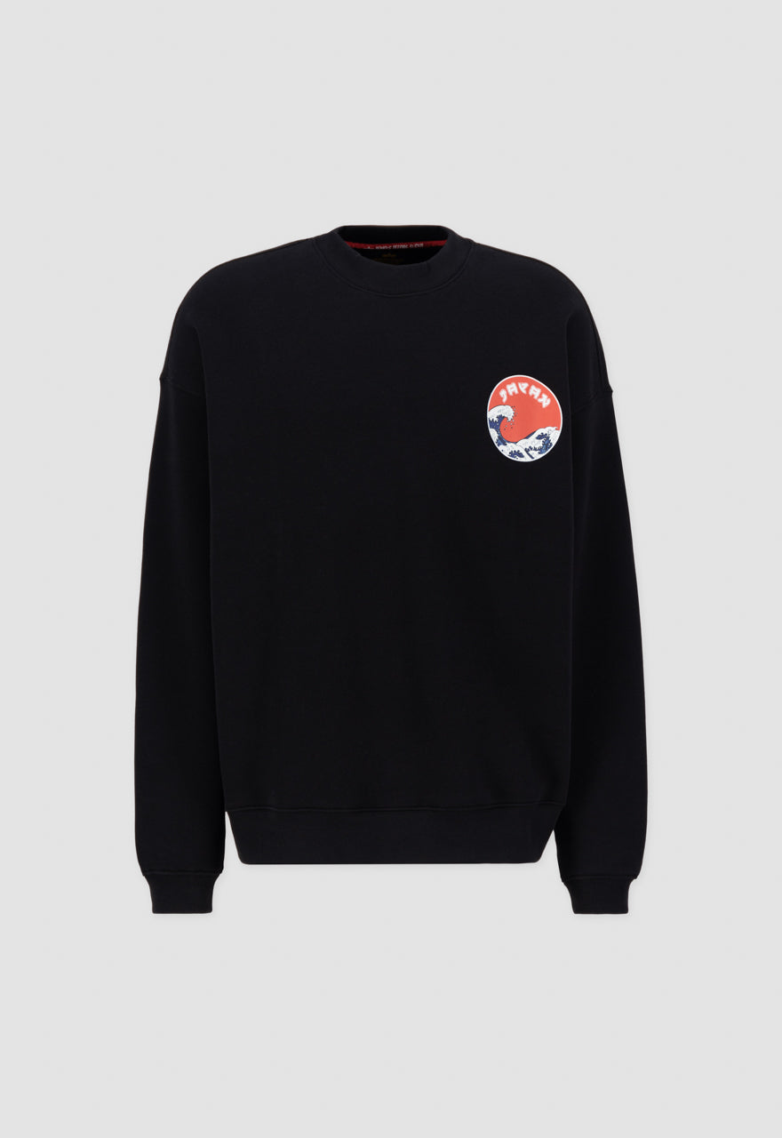 Alpha Industries Japan Wave Warrior Sweater Black