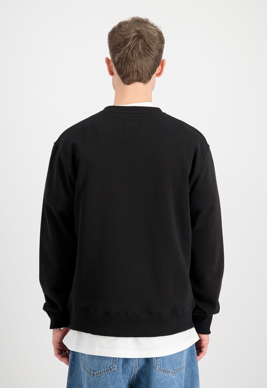 Alpha Industries Holographic Sweater Black