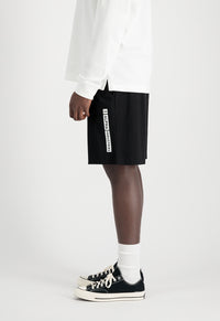 Alpha Industries Flock Logo Short Black