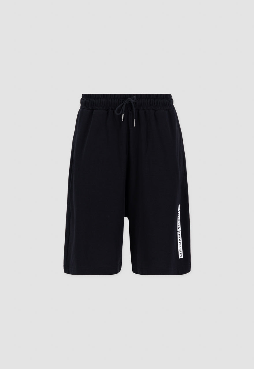 Alpha Industries Flock Logo Short Black