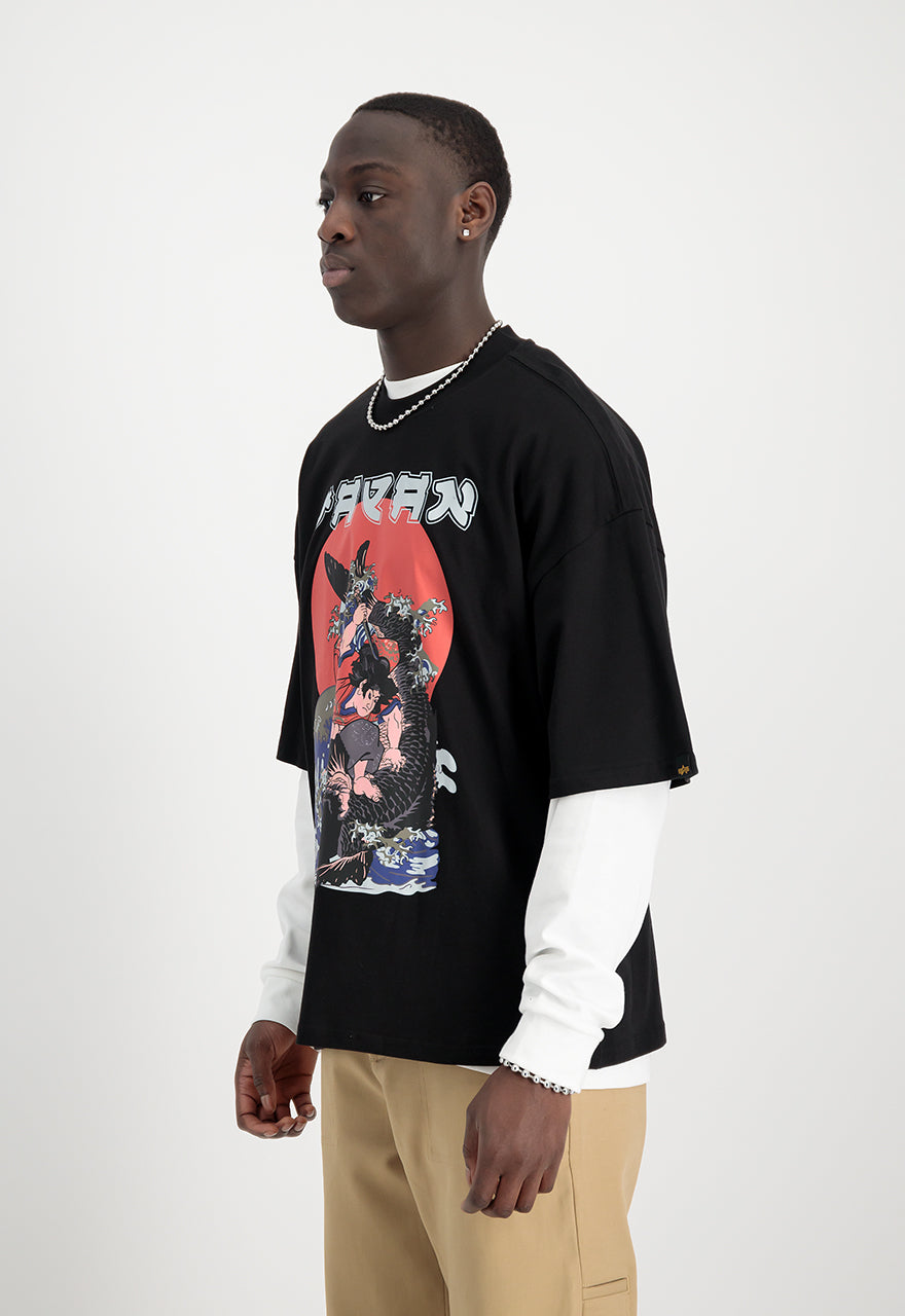 Alpha Industries Japan Warrior T-Shirt Black