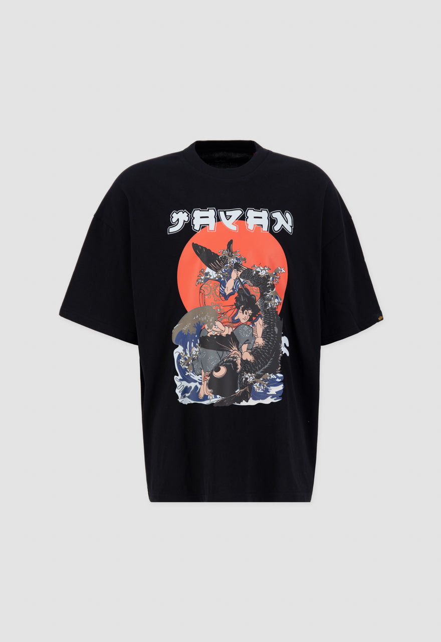 Alpha Industries Japan Warrior T-Shirt Black