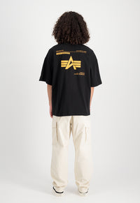 Alpha Industries Logo Back Print T T-Shirt Black