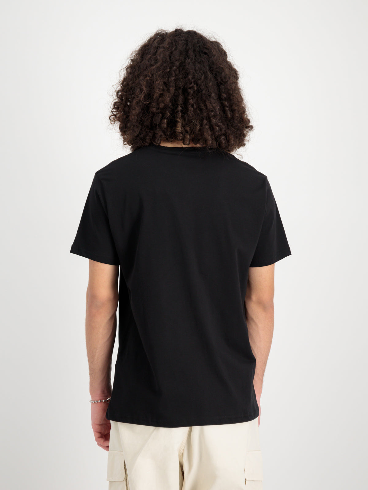 Alpha Industries College Camo T-Shirt Black - Soulsideshop