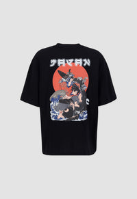 Alpha Industries Japan Wave T-Shirt Black