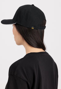 Alpha Industries College Cap Black