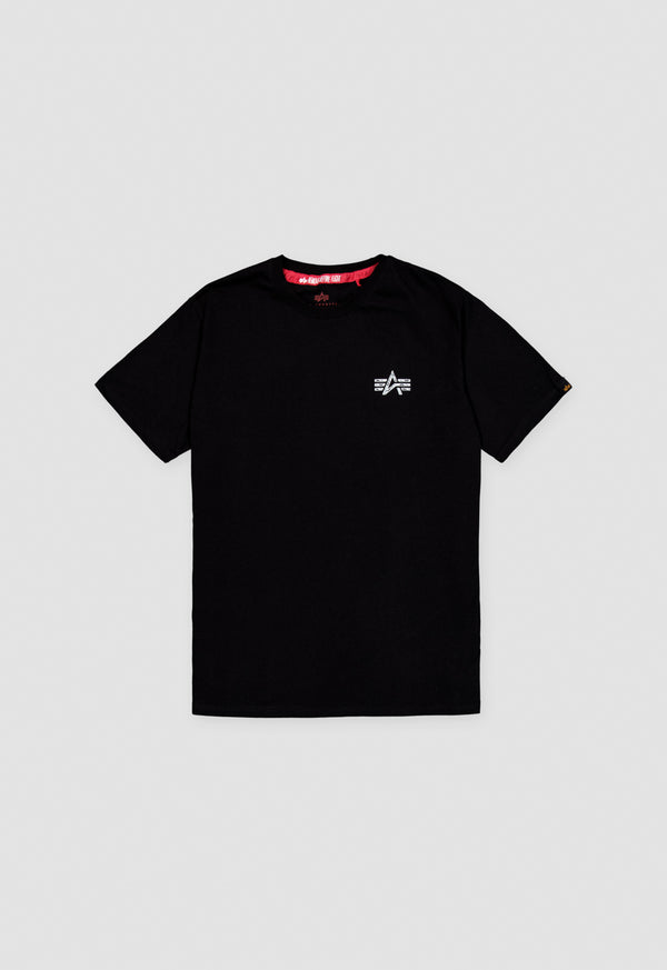 Alpha Industries Signature Back Print T-Shirt Black - Soulsideshop