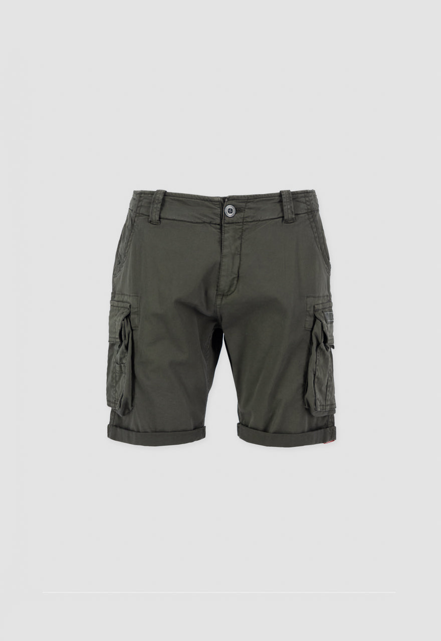 Alpha Industries Crew Cargo Shorts Grey/Black