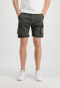 Alpha Industries Crew Cargo Shorts Grey/Black