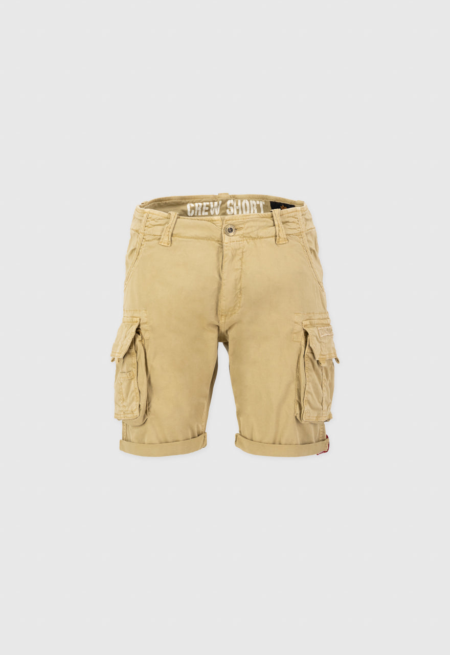 Alpha Industries Crew Cargo Shorts Sand