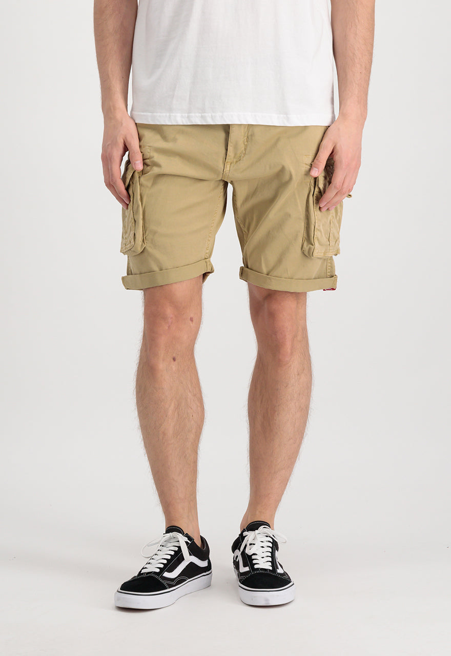 Alpha Industries Crew Cargo Shorts Sand