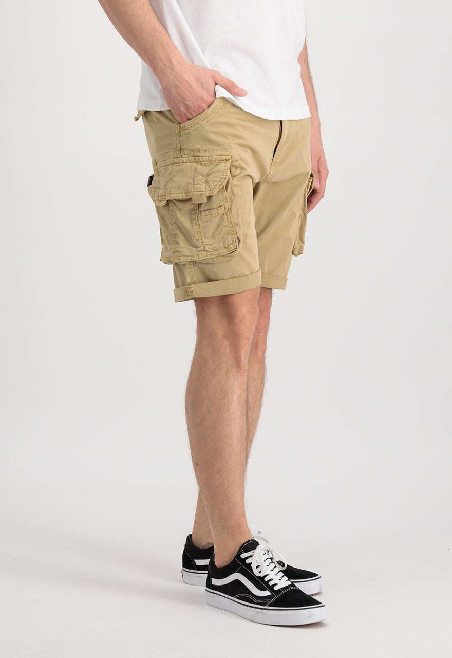 Alpha Industries Crew Cargo Shorts Sand