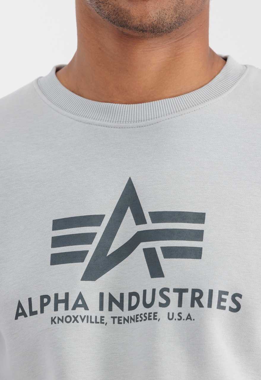 Alpha Industries Basic Sweater Grey Heather