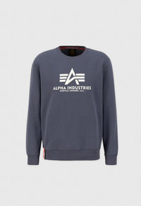 Alpha Industries Basic Sweater Grey Black - Soulsideshop