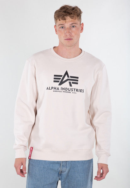 Alpha Industries Basic Sweater Jet Stream White