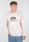 Alpha Industries Basic Sweater Jet Stream White
