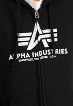 Alpha Industries Basic Zip Hoodie PP Black